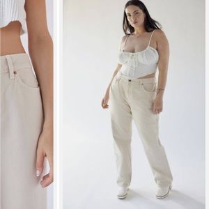 Bdg low rise cowgirl jeans cream